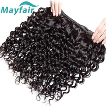 Load image into Gallery viewer, 100% Unprocessed Malaysian Remy Human Hair Weave Extensions Wet and Wavy Hair Bundles cheveux humain 12A Water Wave Bundle Deals