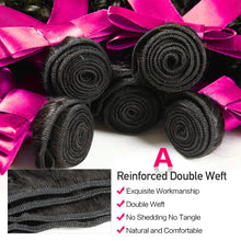 Load image into Gallery viewer, 12A Kinky Curly Bundles Human Hair Jerry Curl Hair Bundles Remy Hair Weave Brazilian Virgin Hair 3 Bundles Extension