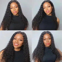 Load image into Gallery viewer, Veravicky Deep wave Kinky Curly Tape In Hair Extensions Human Hair Curly Wave Hair 14-24 Real Remy Hair Skin Weft Thick Bundles