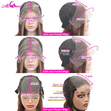 Load image into Gallery viewer, Blonde Highlight Wig 13x4 Lace Frontal Wigs For Black Women 180% Density Body Wave Human Hair Wigs Brazilian Remy Human Hair