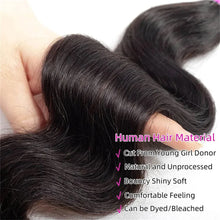 Load image into Gallery viewer, TOP Malaysian Body Wave Bundles Human Hair Bundles 1/3/4 Bundle Deals Loose Wave Human Hair Extensions Free Shipping