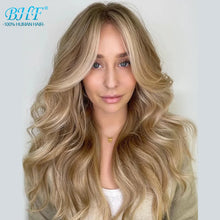 Load image into Gallery viewer, BHF Tape In Hair Extensions Human Hair 20pcs/Pack European Remy Straight Invisible Tape Ins Adhensive Hair Extensions