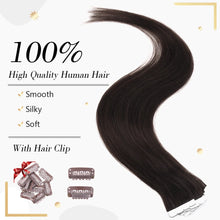Load image into Gallery viewer, AW Mini Tape In Hair Extensions Human Hair 100% Real Natural Wigs Invisible Seamless Skin Weft For Women 10PCS