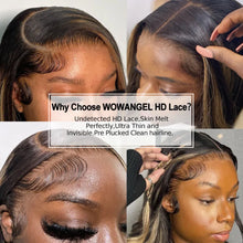 Load image into Gallery viewer, 1B27 Highlight Colored Wig 13x6 HD Lace Frontal Human Hair Wig 34inch Body Wave Melt Skin 13x4 Full Frontal Wig Brazilian Hair