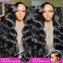 Load image into Gallery viewer, Body Wave 13x6 HD Lace Front Wigs Body Wave 13x4 Transparent Lace Human Hair Wigs Glueless For Black Women High Density