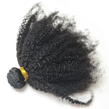 Load image into Gallery viewer, Brazilian Afro Kinky Curly Human Hair Bundles 4b 4c Afro kinky Bulk Human Hair Weave Bundle Deal Hair Extensions Wholesale
