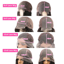 Load image into Gallery viewer, 13X4 13x6 HD Lace Frontal Wig 30 Inch Brazilian Body Wave Lace Front Wig Human Hair 4X4 5X5 Lace Frontal Closure Wigs For Women