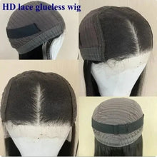 Load image into Gallery viewer, Glueless 180Density Full Lace Human Hair Highlight Water Wave Wigs for Black Women Pre Plucked 360 Lace Frontal Fringe Wigs