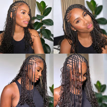 Load image into Gallery viewer, Mongolian Afro Kinky Curly Hair Bulk Human Hair for Braiding Double Drawn No Weft Kinky Curly Bulk Hair Bundles Wholesale LUFFY