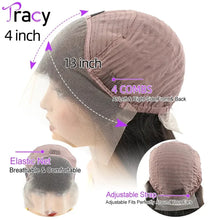 Load image into Gallery viewer, Glueless Wig Human Hair Ready To Wear Bob Wig 13x4 Hd Lace Front Human Hair Wigs Highlight Wig Human Hair Colored Human Hair Wig