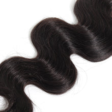 Load image into Gallery viewer, Brazilian Human Hair Closure 4*4 Lace Body Wave Closure 8-20 Inch Free/Middle Part Non Remy Hair Weaving