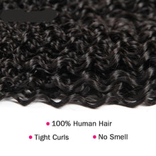 Load image into Gallery viewer, 10A Small Spirals Curly Bundles Brazilian Unprocessed Kinky Curly Human Hair Pixie Curls Weave Only Virgin Hair Extension 3B 3C