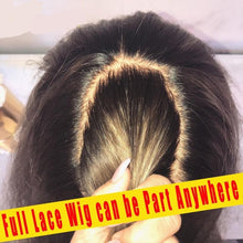 Load image into Gallery viewer, 13x6 Highlight Ombre Brown Honey Blonde Short Bob Wig HD Lace Front Wig Colored Full 4x4 Closure