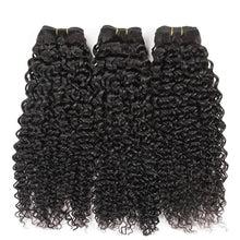 Load image into Gallery viewer, 10A Small Spirals Curly Bundles Brazilian Unprocessed Kinky Curly Human Hair Pixie Curls Weave Only Virgin Hair Extension 3B 3C