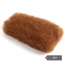 Load image into Gallery viewer, Sleek Brazilian Remy Hair Afro kinky Curly Bulk Human Hair For Braiding 1 Bundle 50g/pc Natural Color Braids Hair No Weft