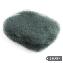 Load image into Gallery viewer, Sleek Brazilian Remy Hair Afro kinky Curly Bulk Human Hair For Braiding 1 Bundle 50g/pc Natural Color Braids Hair No Weft