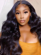 Load image into Gallery viewer, HD Transparent Lace Front Human Hair Wigs Highlight Wig Human Hair Body Wave Lace Front Wig Hd Lace Frontal Wig For Women Remy