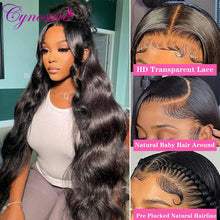 Load image into Gallery viewer, Cynosure 13x6 HD Lace Frontal Wig Preplucked Glueless Wig Human Hair Ready to Wear 13x4 Body Wave Human Hair Wigs for Women
