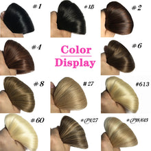 Load image into Gallery viewer, Straight Tape In Human Hair Extensions Natural Hair Extensions 1B 100% Remy Skin Weft  Adhesive Glue On For Salon High Quality
