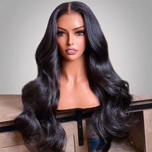 Load image into Gallery viewer, Hd Lace Frontal Wig Body Wave Wigs Human Hair Brazilian Glueless Wig Pre Plucked  5x5 HD Lace Closure Wig For Women 150 Density
