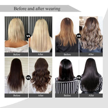 Load image into Gallery viewer, Tape in Hair Extensions Human Hair Brazilian Hair 100% Human Hair Extensions 20 Pcs Straight for Women
