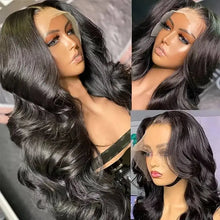 Load image into Gallery viewer, Hd Lace Frontal Wig Body Wave Wigs Human Hair Brazilian Glueless Wig Pre Plucked  5x5 HD Lace Closure Wig For Women 150 Density
