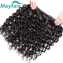 Load image into Gallery viewer, 100% Unprocessed Malaysian Remy Human Hair Weave Extensions Wet and Wavy Hair Bundles cheveux humain 12A Water Wave Bundle Deals
