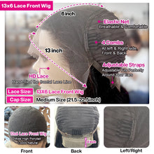 Load image into Gallery viewer, Cynosure 13x6 HD Lace Frontal Wig Preplucked Glueless Wig Human Hair Ready to Wear 13x4 Body Wave Human Hair Wigs for Women
