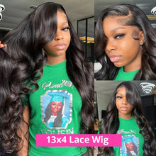 Load image into Gallery viewer, 40 Inch Body Wave 13x6 Hd Lace Frontal Wig Human Hair 360 Brazilian Pre Plucked Lace For Women 13x4 Lace Front Wigs 250 Density
