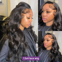 Load image into Gallery viewer, 30 32Inch Body Wave Lace Front Wigs 360 Full Lace Wig Human Hair For Women Brazilian 13x4 Lace Frontal Wig 4x4 Lace Closure Wig
