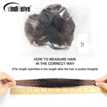 Load image into Gallery viewer, Ombre Brown Afro Kinky Curly Bulk Human Hair For Braiding #30-#1-#30 Crochet Braiding Hair Extensions Locks For Braids No Weft
