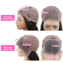 Load image into Gallery viewer, Honey Blonde Lace Front Wig PrePlucked 1B 27 Human Hair Wigs Ombre Body Wave Lace Front Human Hair Wig 180% Raw Bodywave 30 Inch
