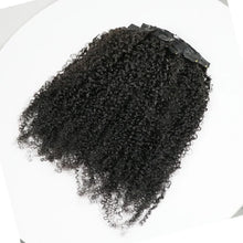 Load image into Gallery viewer, Kinky Curly Human Hair Bundles afro Bouncy curly hair weaving raw virgin water jerry curly human hair bundles extensions on sale
