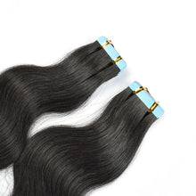 Load image into Gallery viewer, Tape In Human Hair Body wave Extensions 100% Real Remy Human Hair Skin Weft Adhesive Glue On For Salon High Quality for Woman
