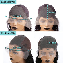 Load image into Gallery viewer, 250% Deep Wave 13x6 Lace Frontal Human Hair Wigs Transparent Brazilian Remy 30 40 Inch Water Wave 13x4 Lace Front Wig For Women
