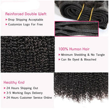 Load image into Gallery viewer, 10A Small Spirals Curly Bundles Brazilian Unprocessed Kinky Curly Human Hair Pixie Curls Weave Only Virgin Hair Extension 3B 3C
